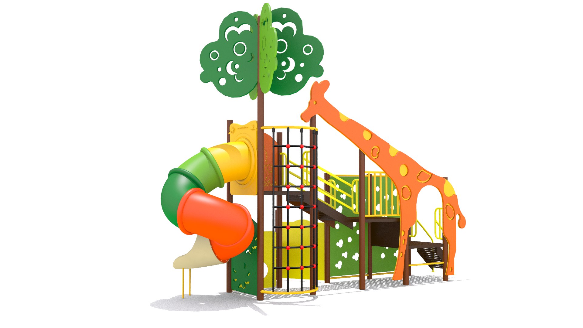 3D Jungle Playground - TurboSquid 1779240