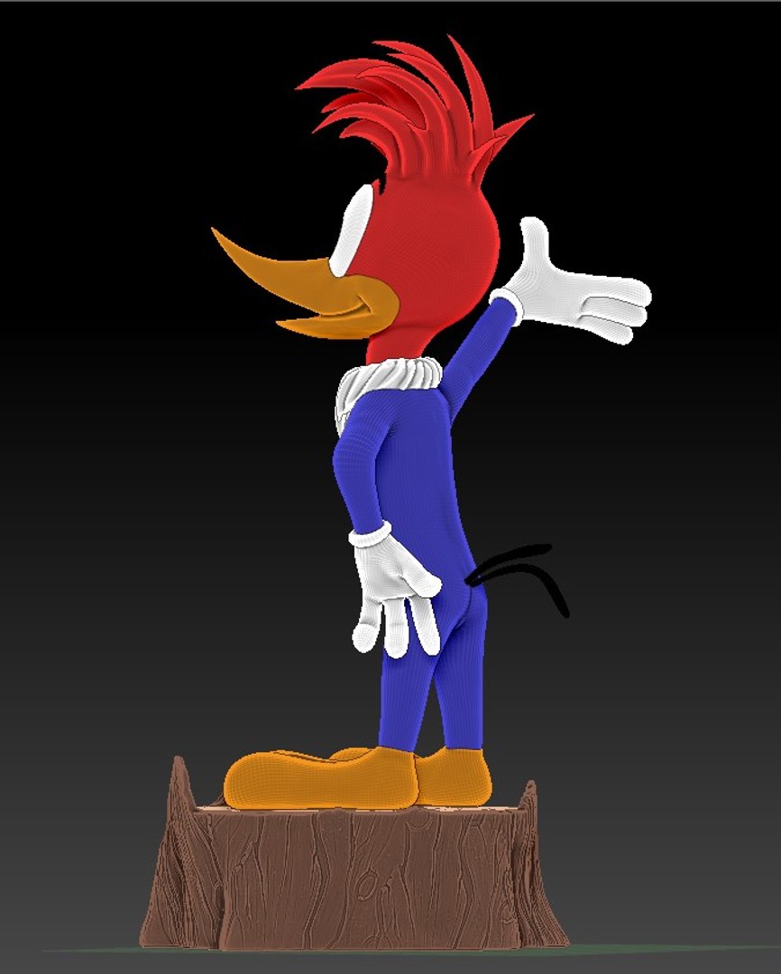3D woody woodpecker https://p.turbosquid.com/ts-thumb/w8/YZ89Eo/2KPbxAA7/screenshot_14/jpg/1574773430/1920x1080/fit_q87/cfd8a091e0e9294c24bf7ea6e1485b821b10dd5e/screenshot_14.jpg