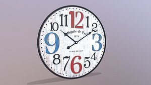 Wall Clock 3D