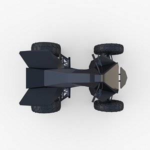 Tesla Cyberquad ATV Black