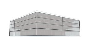 3D almacen comercial model