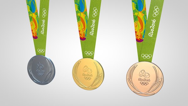 3d olympic medals sochi 2014 model