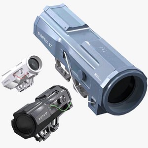 3D OPTIX S7 SCOPE STELL TECH model