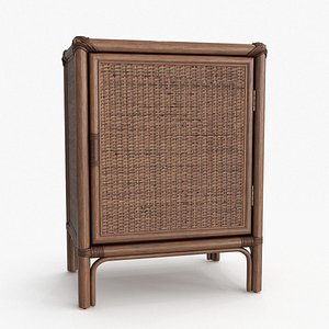 3D Lena Nightstand Brown