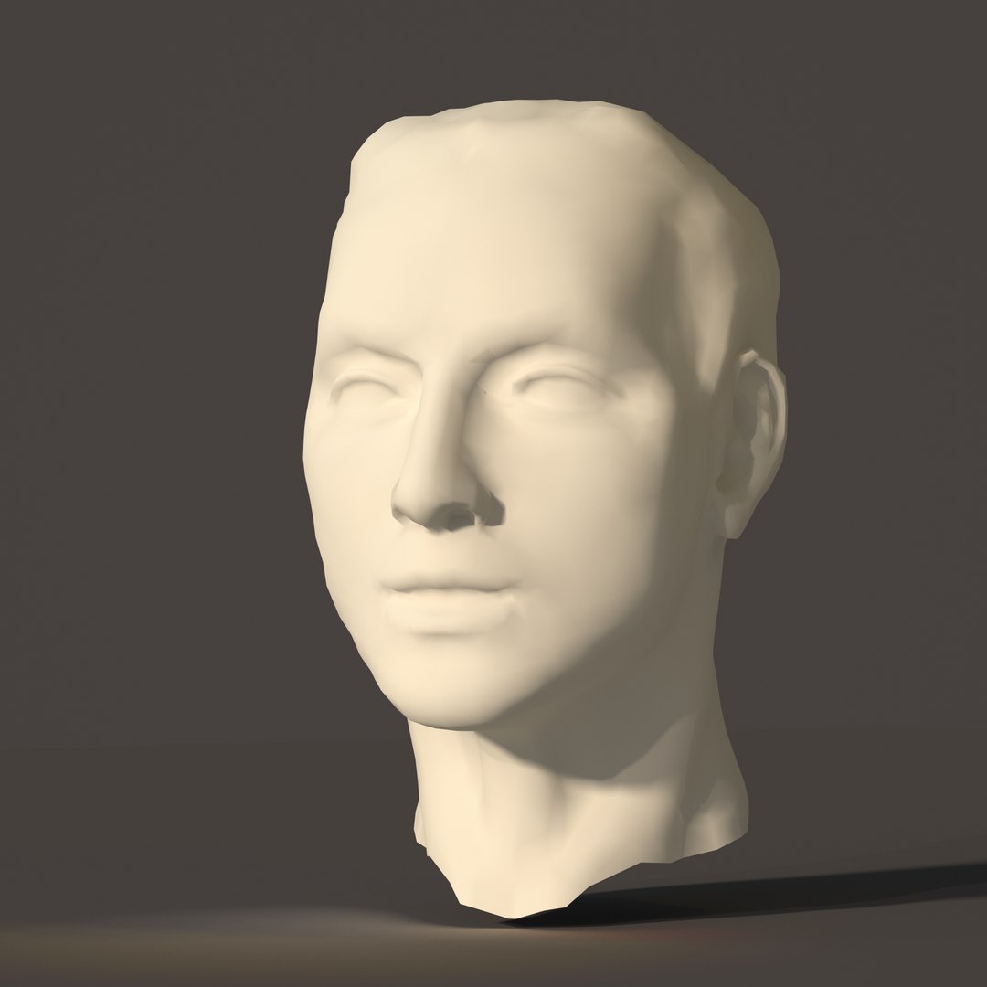 Human Head Model - Turbosquid 1534435