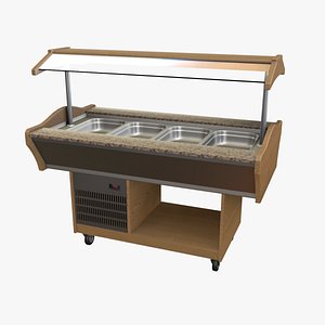 saladbar cold 3D