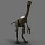 gallimimus jurassic park 3d model