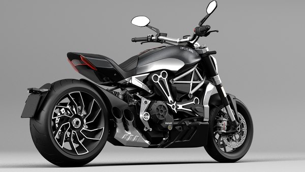 ducati x-diavel 2016 3d model