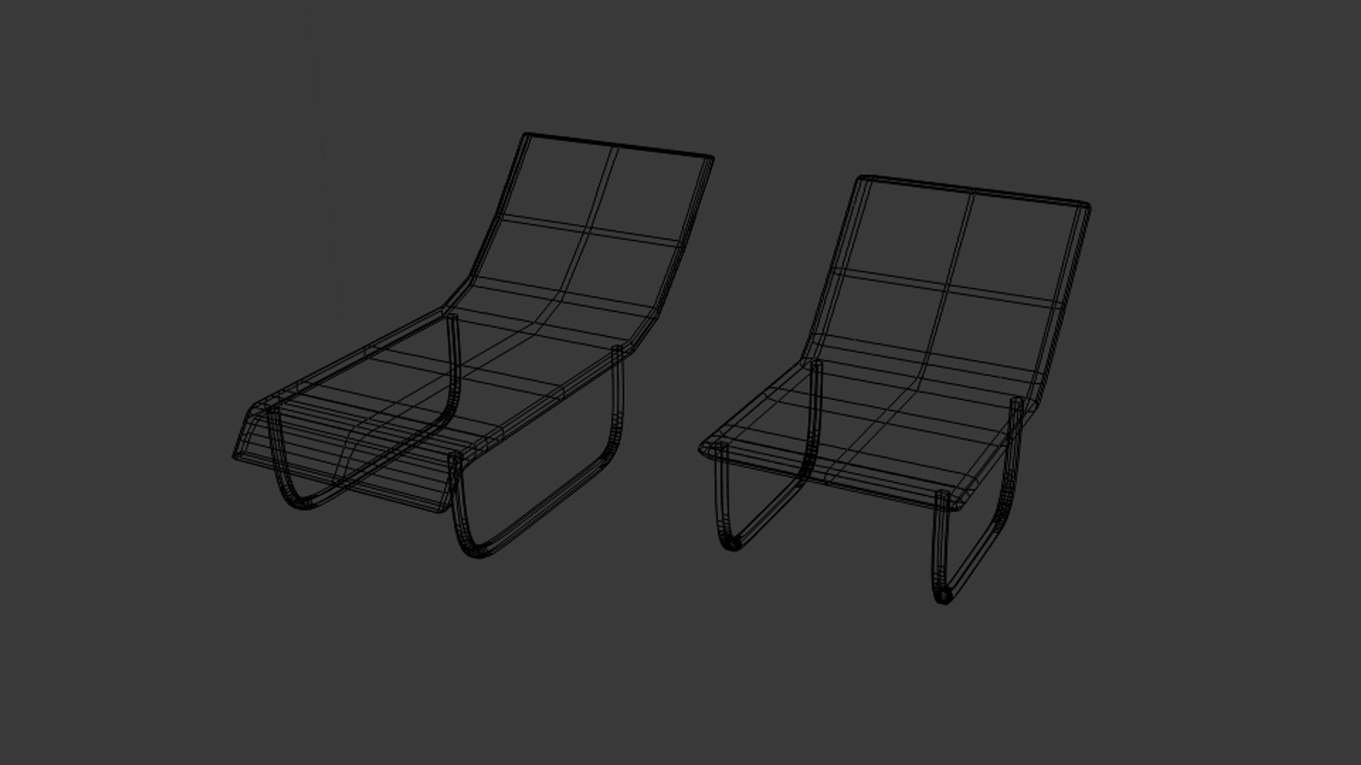 Lounge chair 3D - TurboSquid 1307550