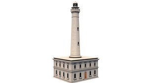 3D model Faro Cabo de Palos