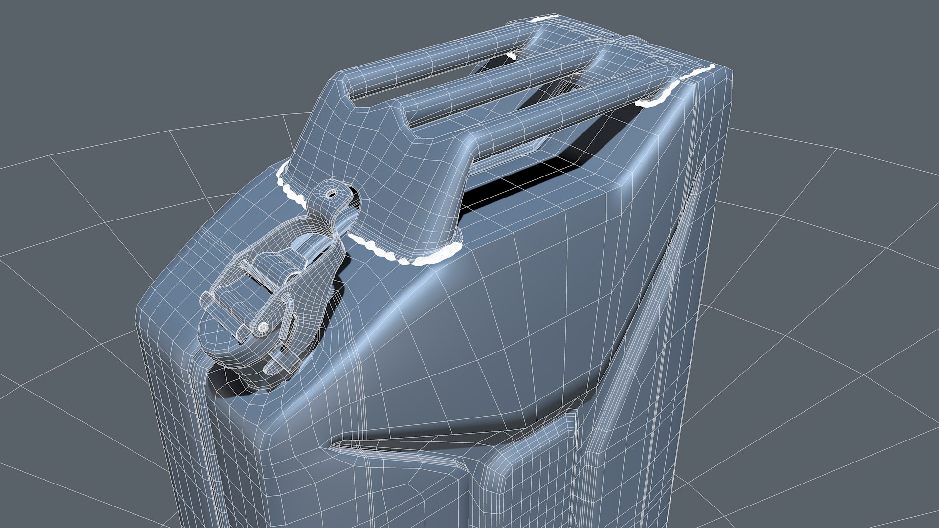 3d Jerry Rusted Model