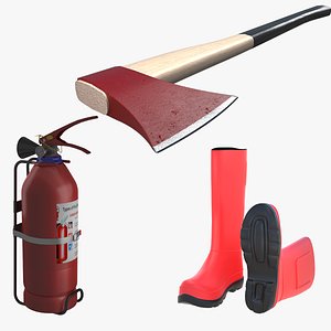 3D Fire Equipment