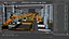 3D model Industrial Vehicle Production Conveyor System Rigged for Cinema 4D