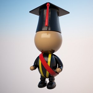 3ds max student character cartoon