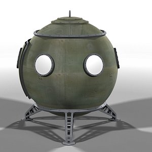 escape capsule 3d model