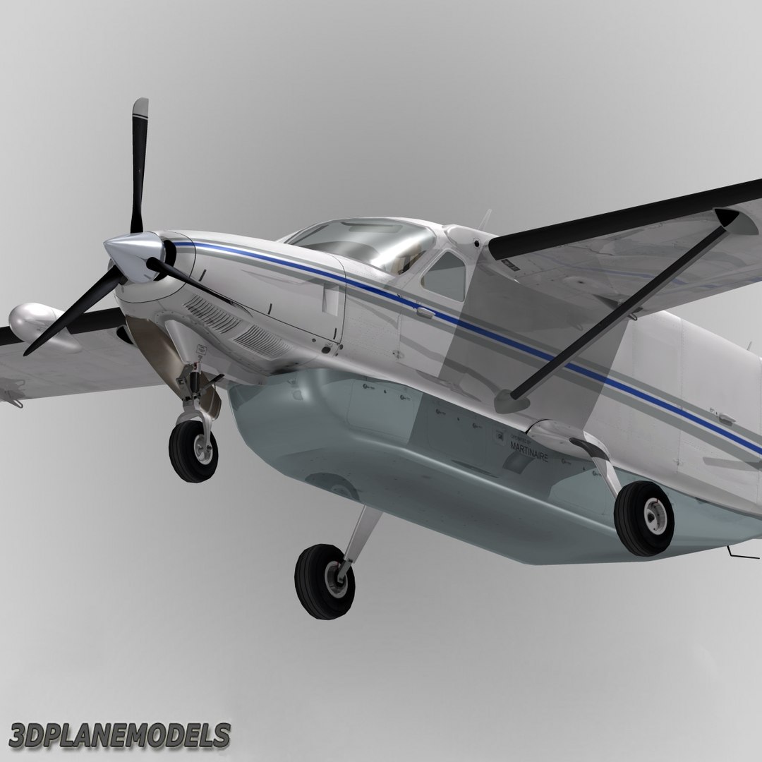 Cessna 208 Cargo Super 3d Dxf