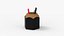 Pencil-shaped pencil holder