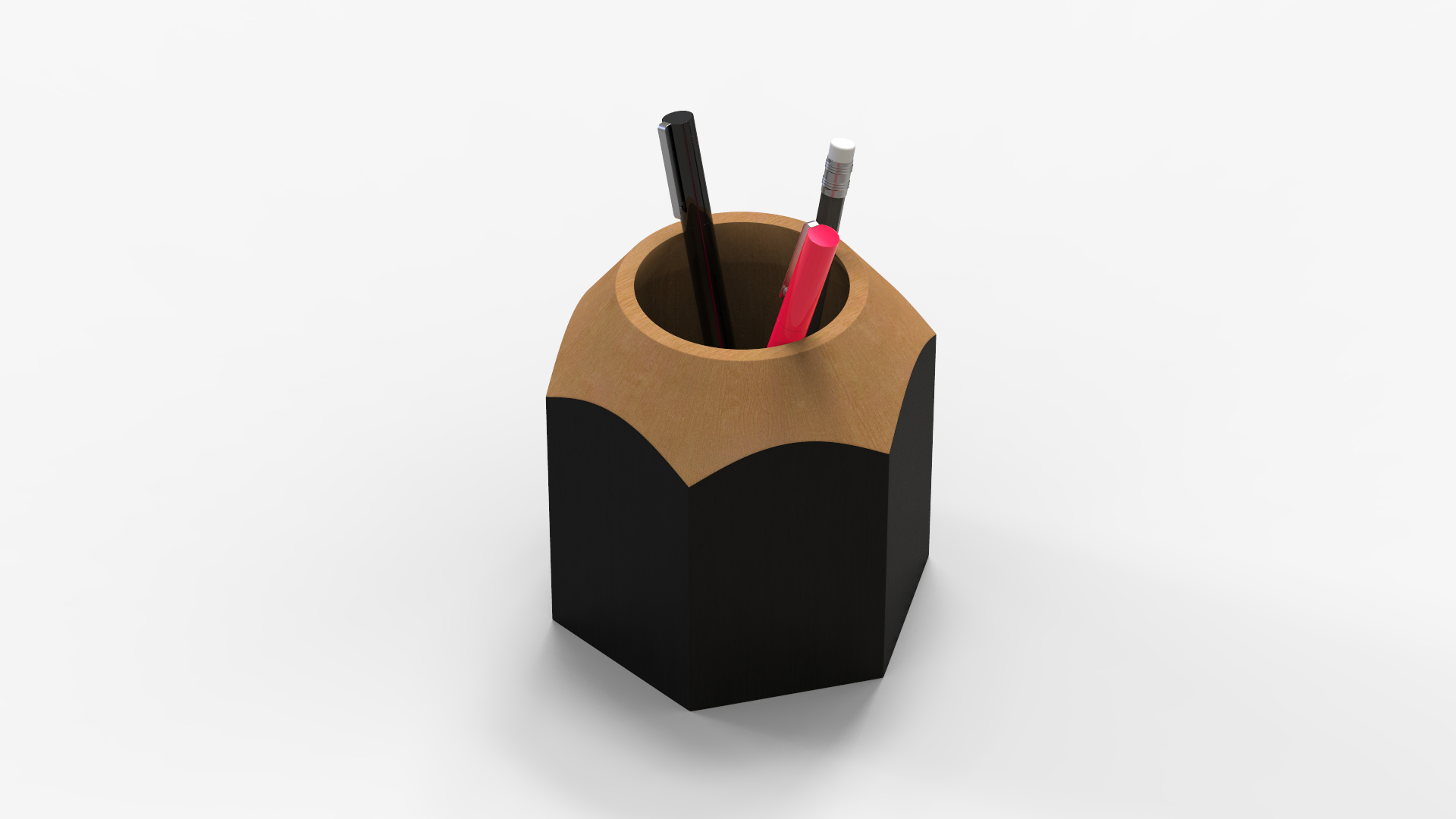 3D Pencil-shaped pencil holder https://p.turbosquid.com/ts-thumb/w9/JhlvHd/a4/01/png/1748296344/1920x1080/turn_fit_q99/51631fa2581d4dd43989ed031d03a6e3d43540fa/01-1.jpg
