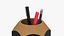 Pencil-shaped pencil holder