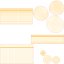 AV Zimmerpflanzen Set 229 Wilsonii Olive und China Orange Tree und Bird Of Paradise und Peace Lily