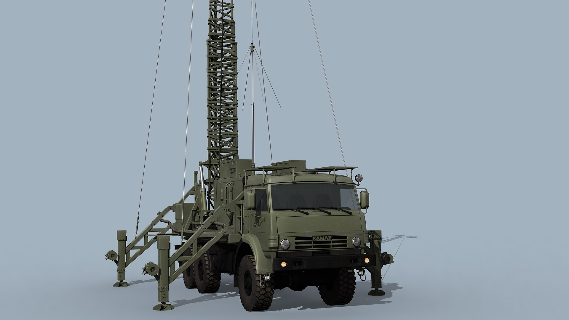 3D R-416GM Granit-M Radio-Relay Station - TurboSquid 2220004