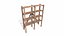 3D Old Wooden storage Shelf Low-poly PBR