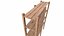 3D Old Wooden storage Shelf Low-poly PBR