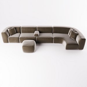 Piet Boon BO sofa back pouf