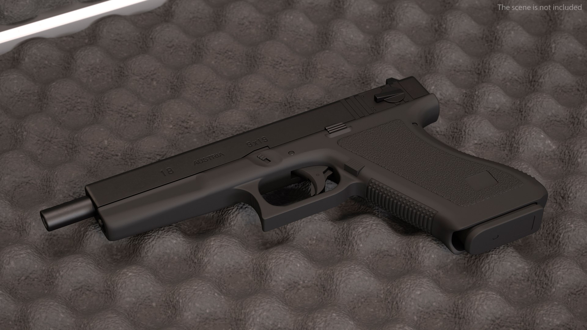 3D Semiautomatic Pistol - TurboSquid 2153036