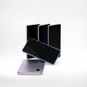 3D Realistic Mobile Phone Models