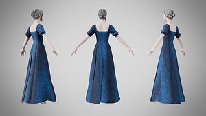 Dress 27 Digital Horizon Weave 3D model