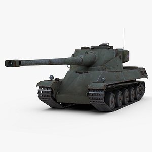 AMX 50 Tank 3D model
