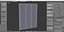 3D Triple French window