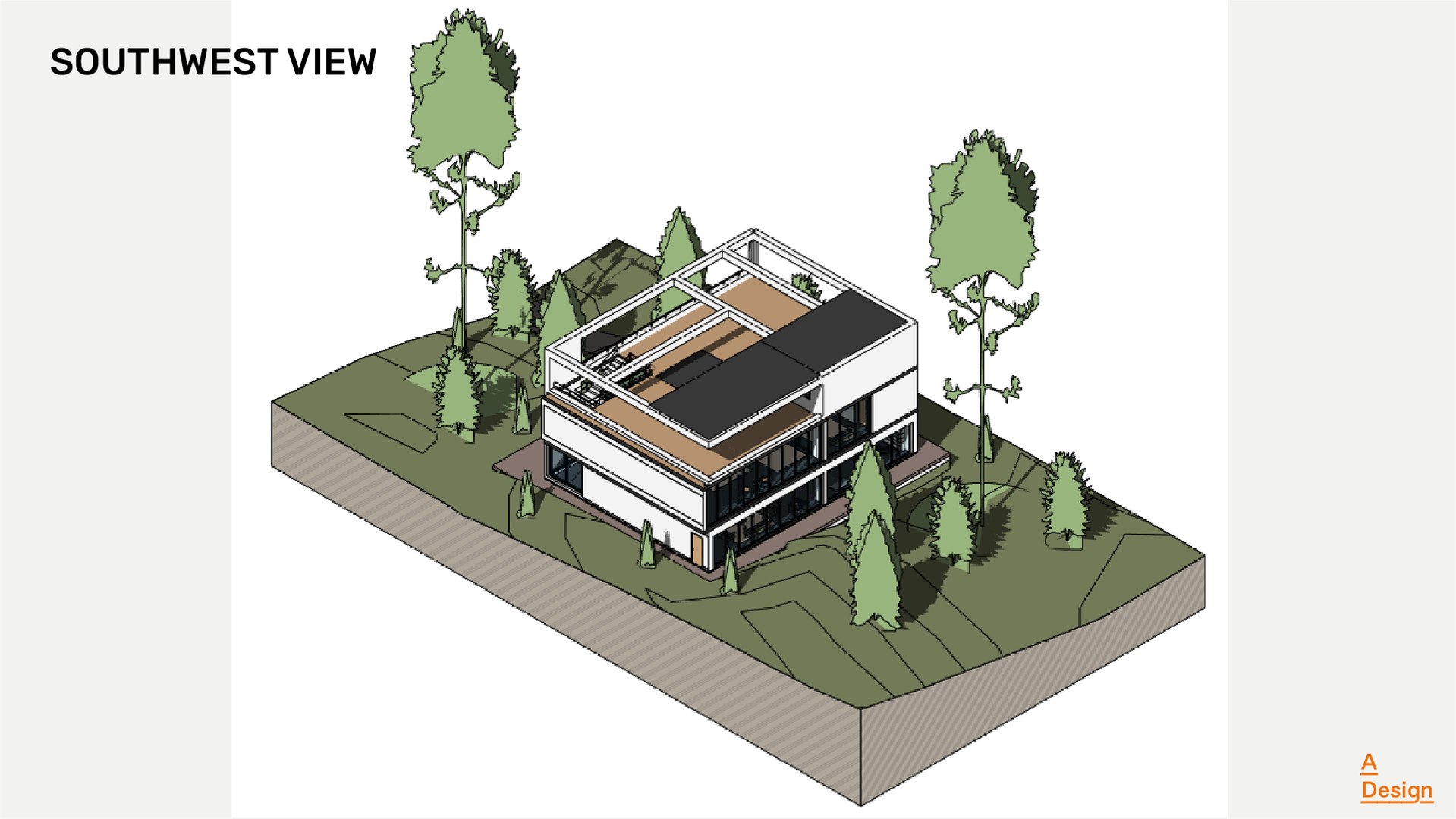 3 Stories square- Revit 3D model model - TurboSquid 2017790