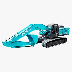 3D Excavator Kobelco SK-350