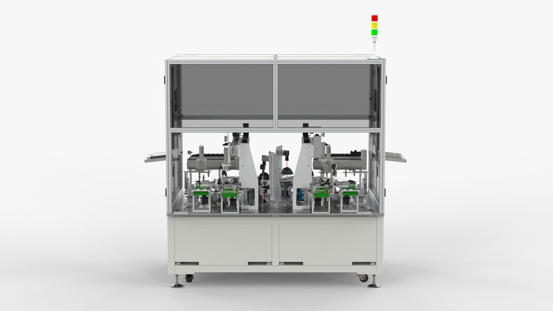 3D Model Automatic Double Station Solder Joint Inspection Equipment