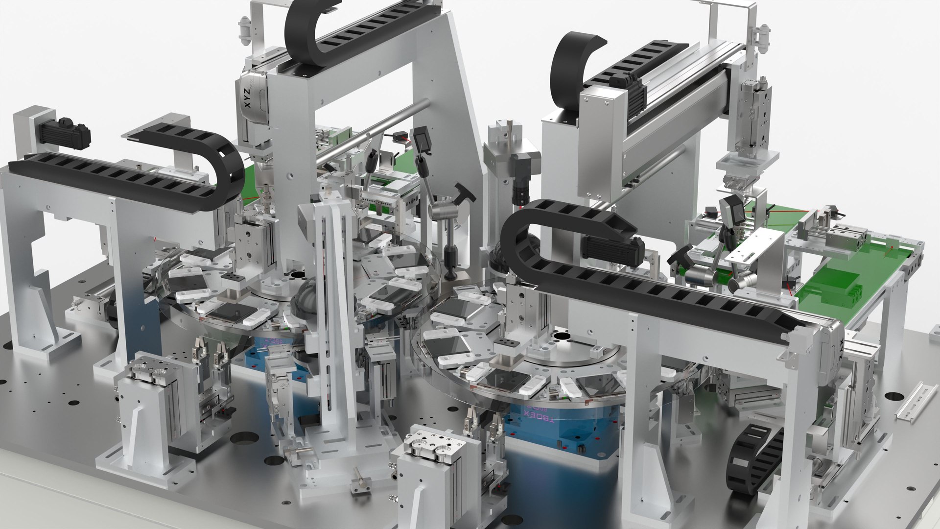 3D Model Automatic Double Station Solder Joint Inspection Equipment