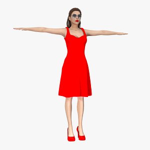 Scarlett Johansson Maya2020 3D model