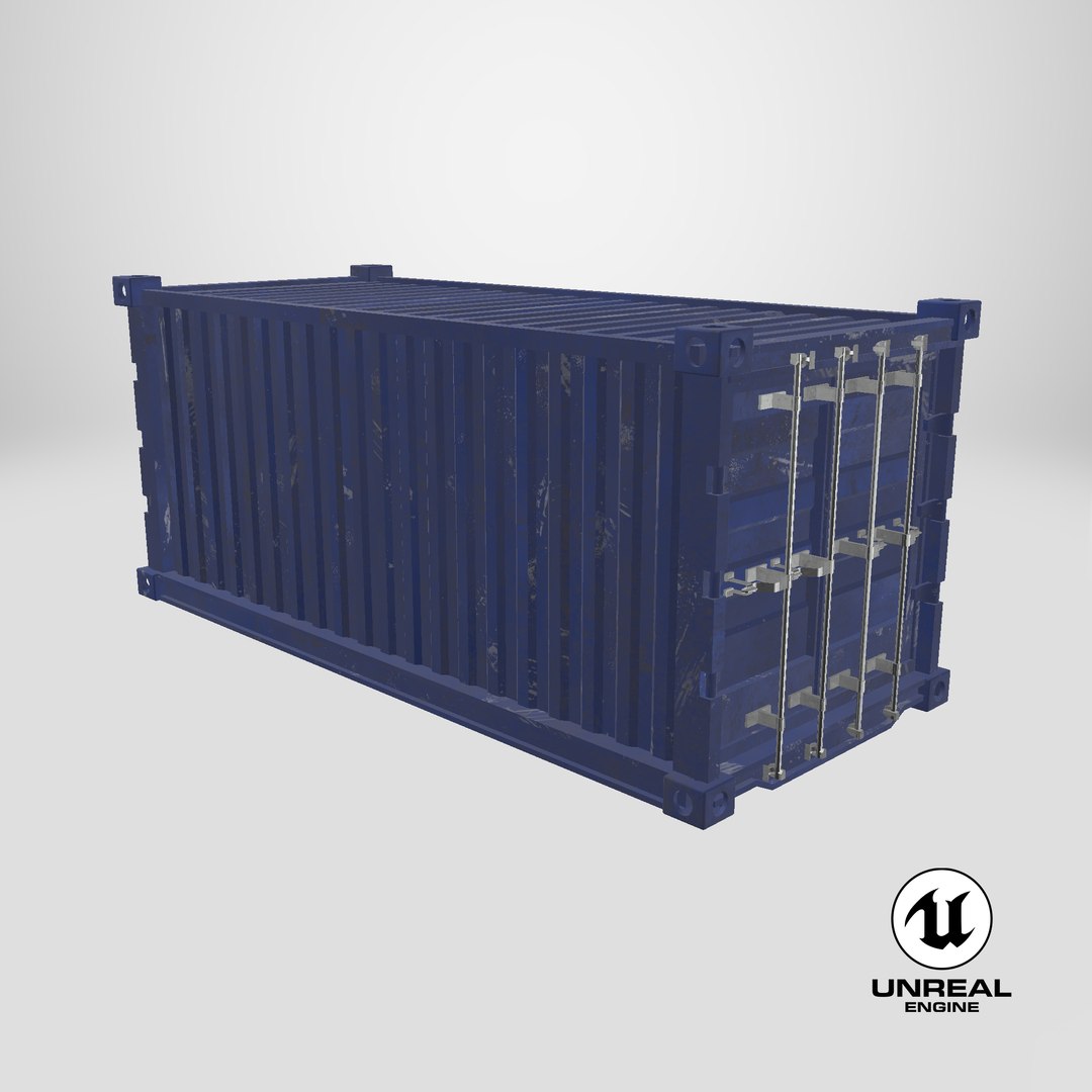 Cargo Container Blue PBR Textures 3D https://p.turbosquid.com/ts-thumb/w9/bTOM6C/rE/stemcell_unreal_render/png/1732118301/1920x1080/fit_q87/ce7c7aae865232325fdccadd6b4cbdb45ecd8145/stemcell_unreal_render.jpg