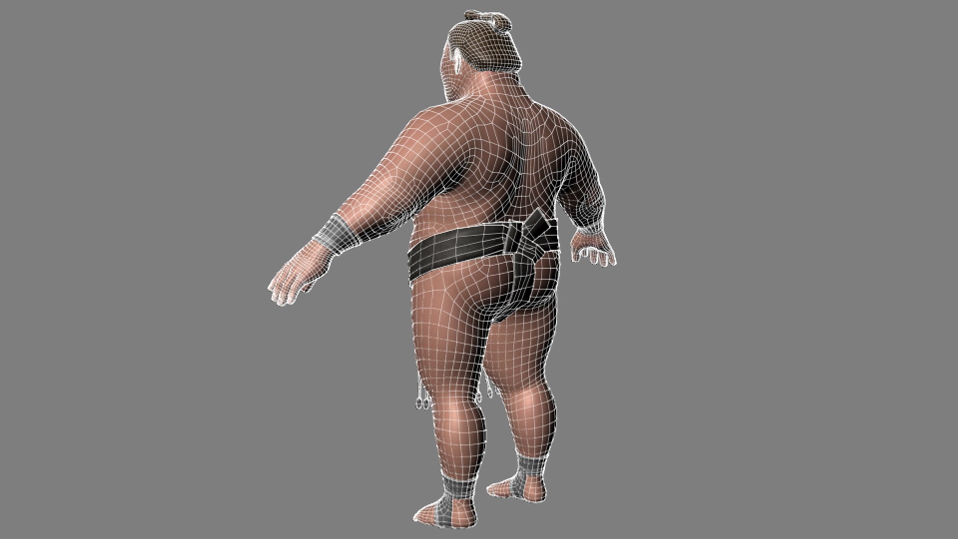3d Sumo Wrestler
