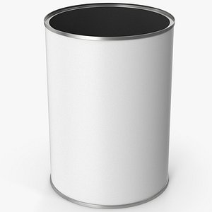 Opened Tin Can 3D model
