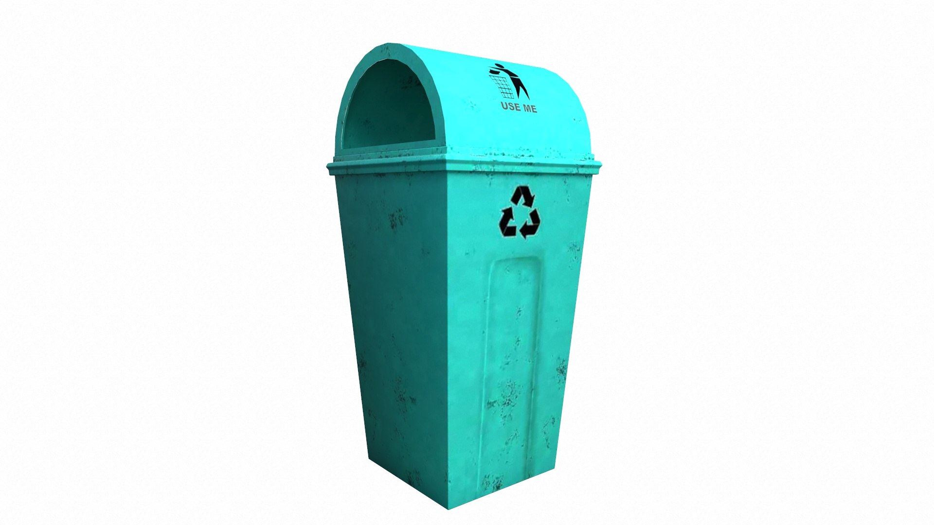 Dustbin 3D Model - TurboSquid 2342040