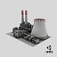 power plant 3D model