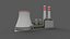 power plant 3D model
