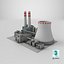 power plant 3D model