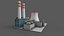 power plant 3D model