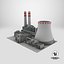 power plant 3D model