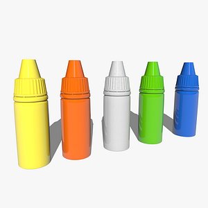 tubes cosmetics bathroom 3d 3ds