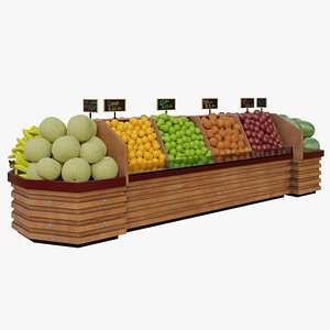 3D Fruit Showcase