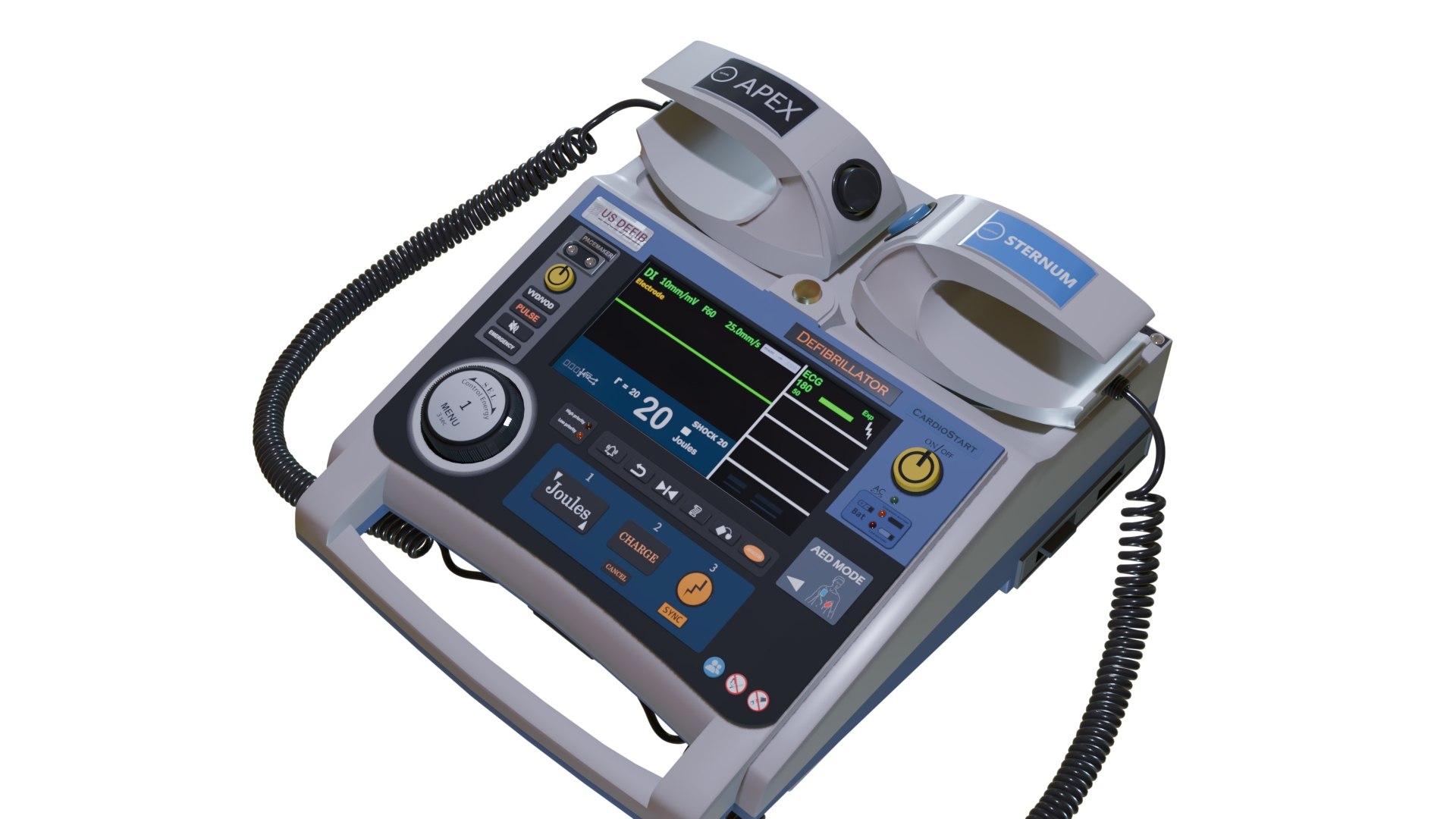 Defibrillator Cardiostart biphasic 3D https://p.turbosquid.com/ts-thumb/wA/1BzKEM/g1/defib_cam05.0021/jpg/1759413842/1920x1080/fit_q87/f38c36885257e88ea3eeb7f0d3693d47ac5e62c0/defib_cam05.0021.jpg